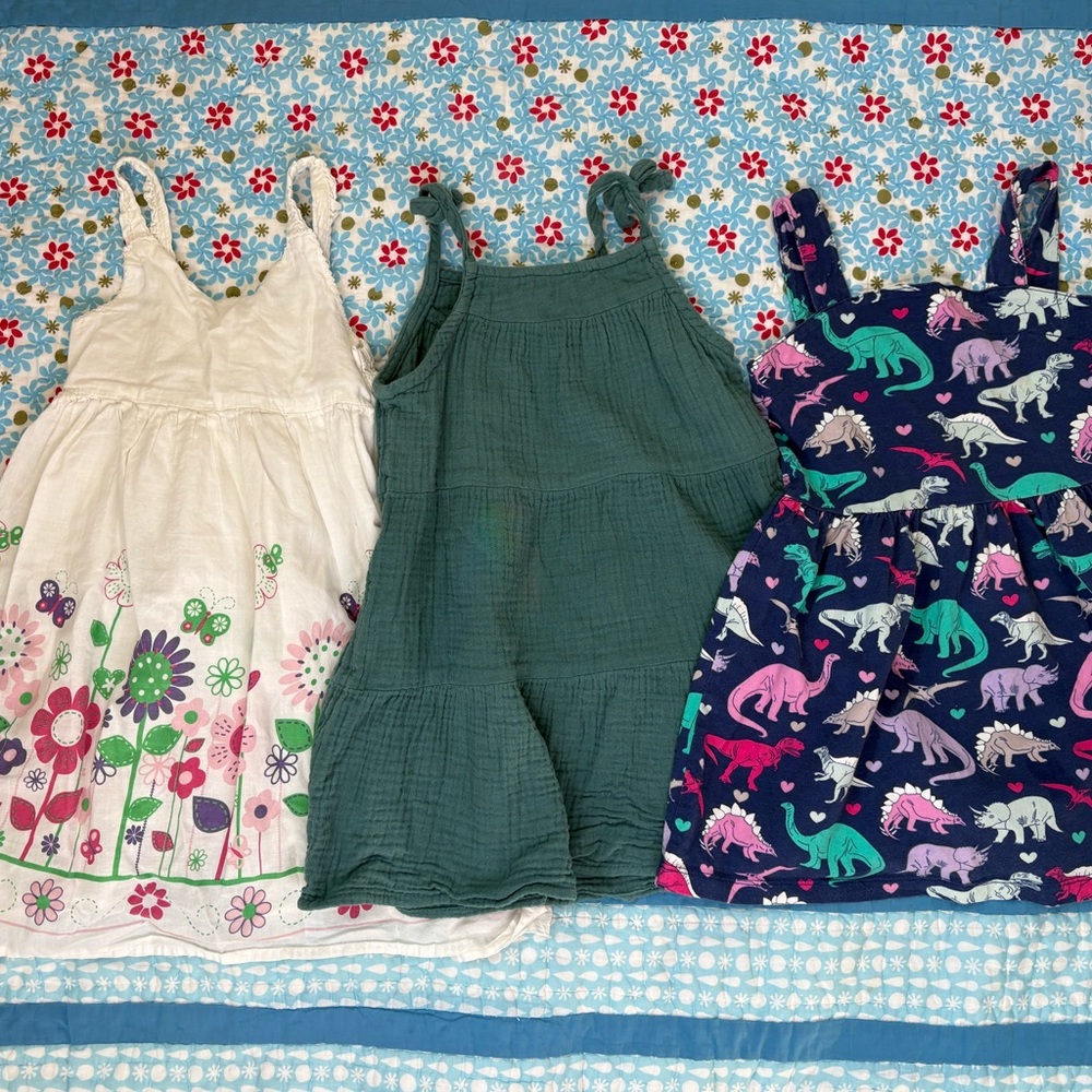 Cat & Jack Toddler Dress Bundle, Size 3T